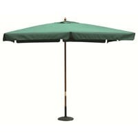OMBRELLONE DA GIARDINO MOD. KING MISURA 3X3 COLORE VERDE