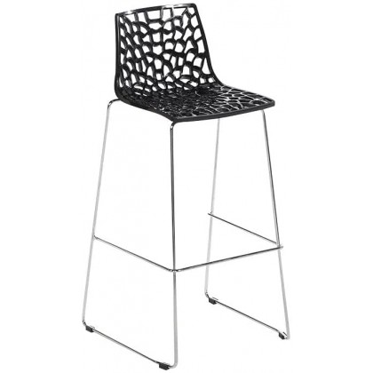 SGABELLO SPIDER NERO