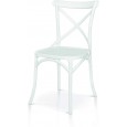 SET 2 SEDIE CLASSICHE BIANCHE 